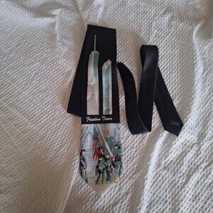 new york  freedom tower tie